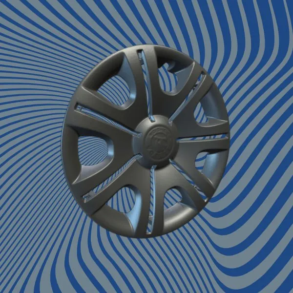 Car Hubcap 3D Scan