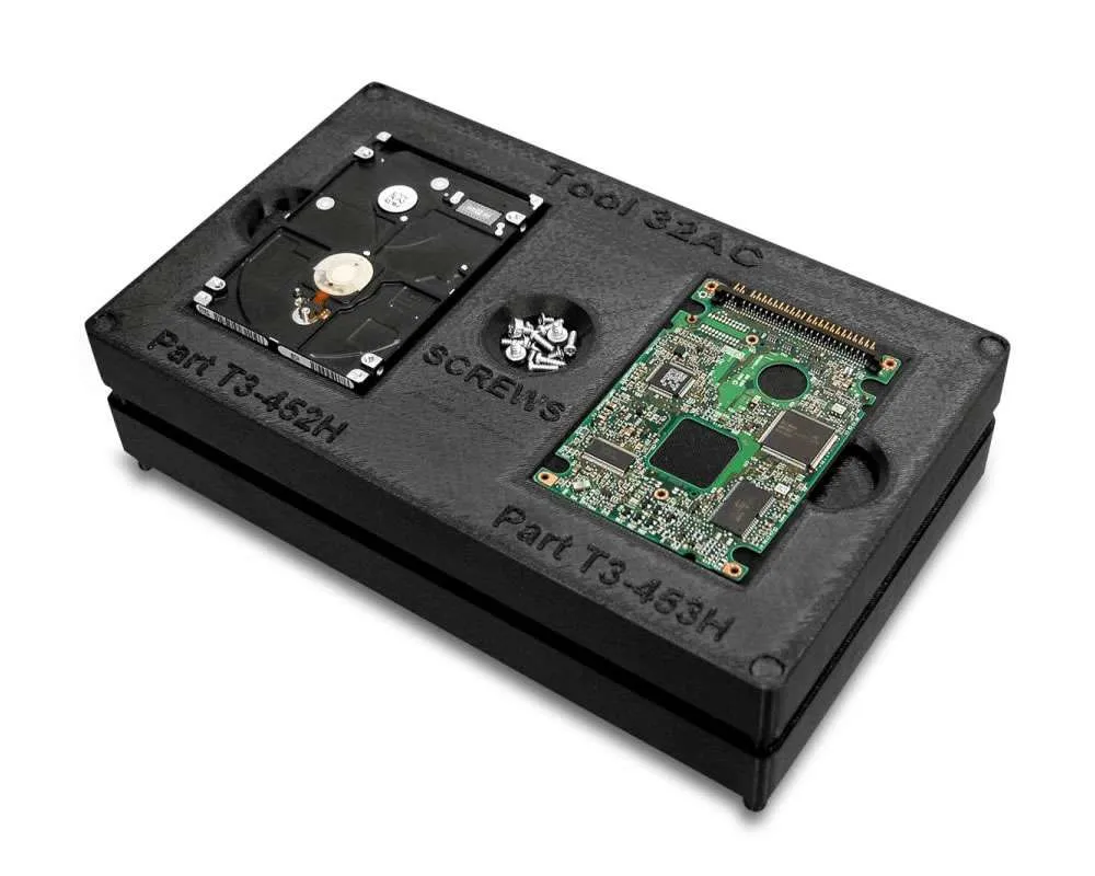ABS-ESD7 hard drive fixture