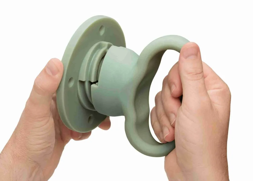 Digital ABS rotating interlocking assembly