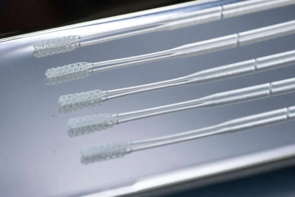 Origin One 3D printed swabs