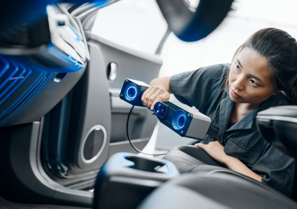 ZEISS T-SCAN hawk 2 automotive 3D scanning