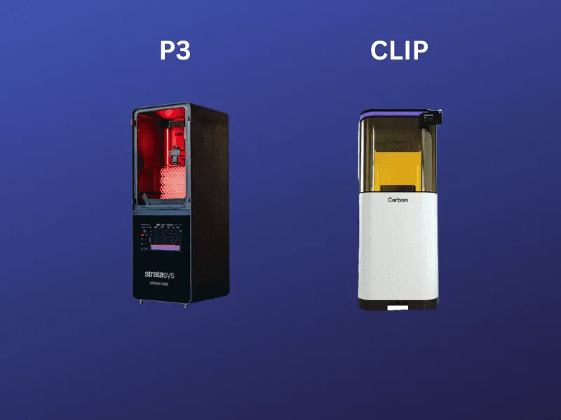 P3 vs CLIP 3D Printing