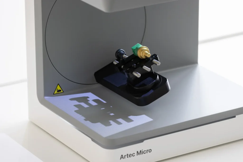 Artec Micro II Scan process