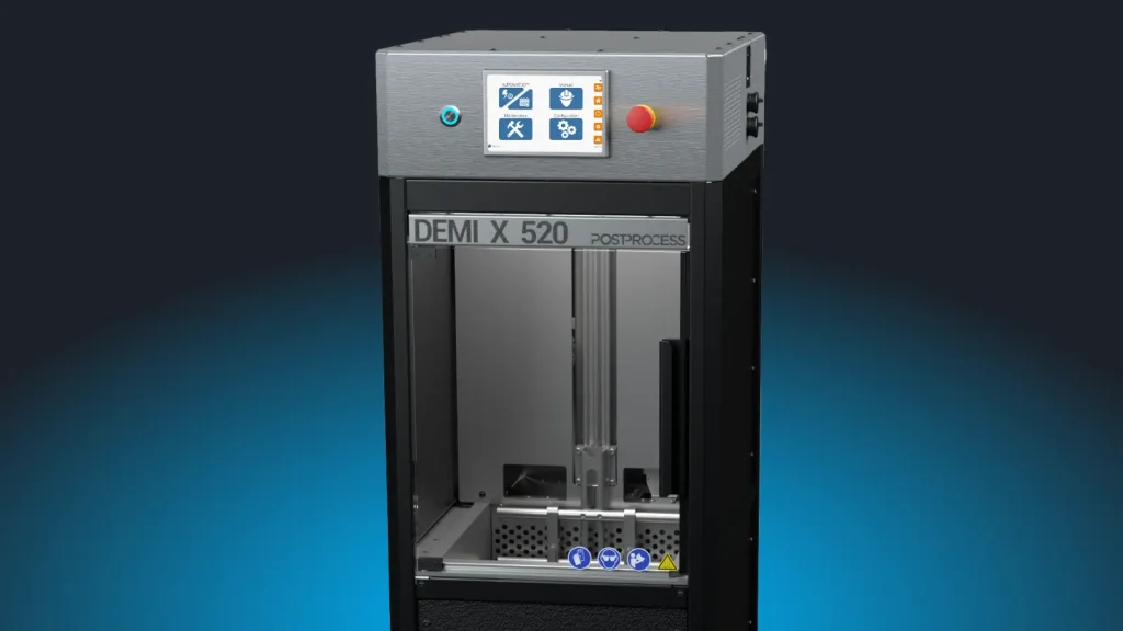 postprocess demi x 520 machine