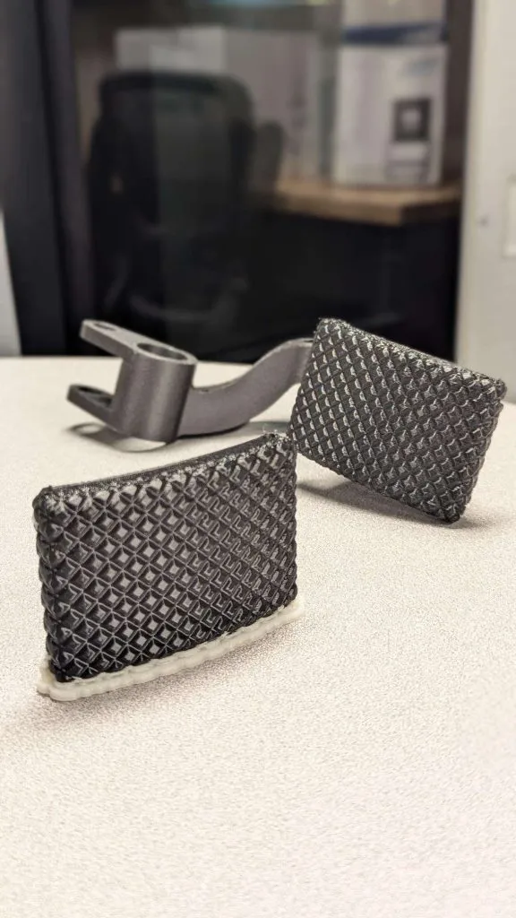 TPU Brake pedal cover printed on the F170