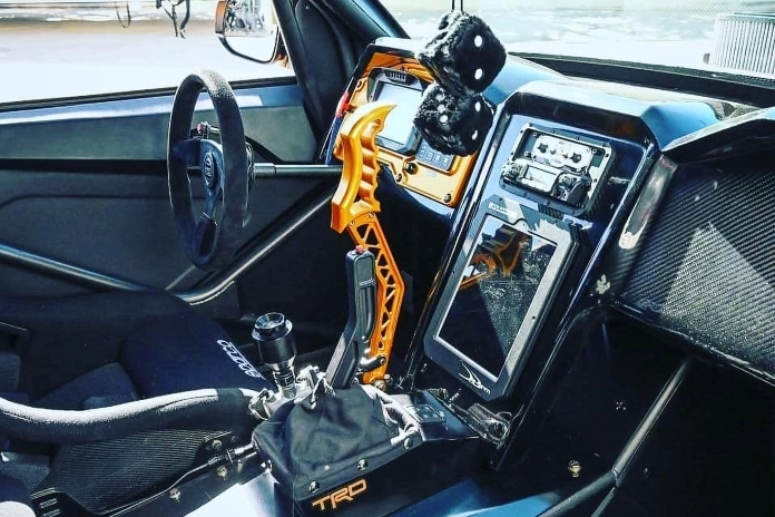 A peek inside the DeBerti Toyota Tacoma “The Performance Truck,” with Tekk Consulting custom chassis firmly in place - 3D scanning in automotive manufacturing