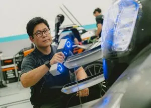 TriMech and Capone Race Ready Engineering with the Zeiss T-Scan Hawk 2