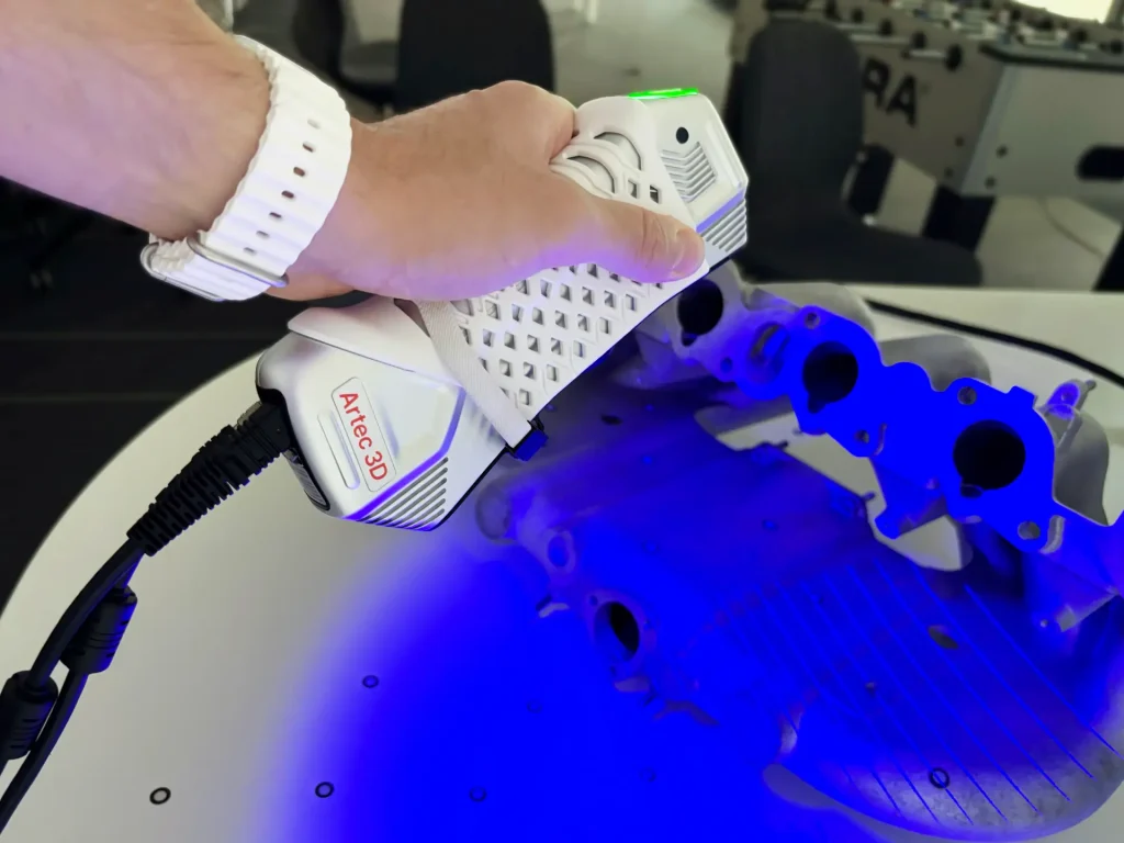 Artec point in use