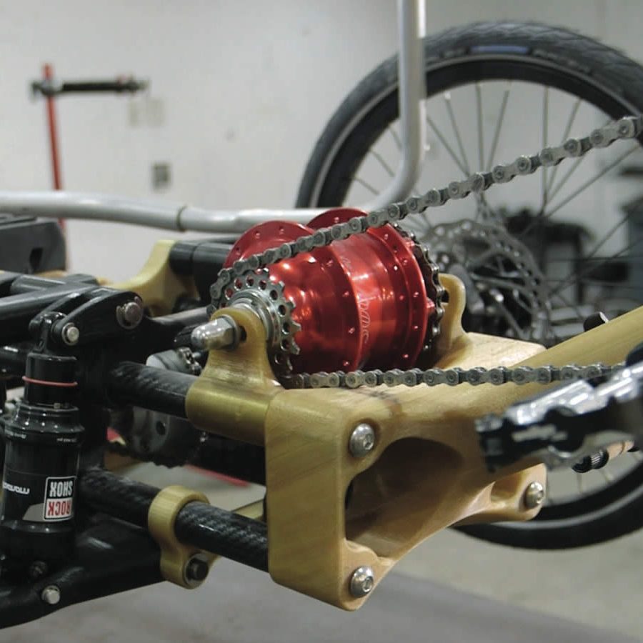 Carbon fiber nylon parts