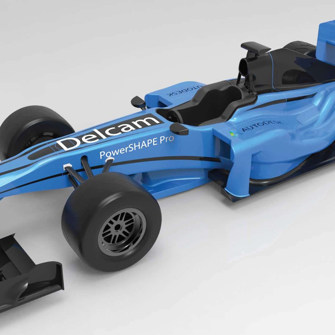 F1 Car 3D Model