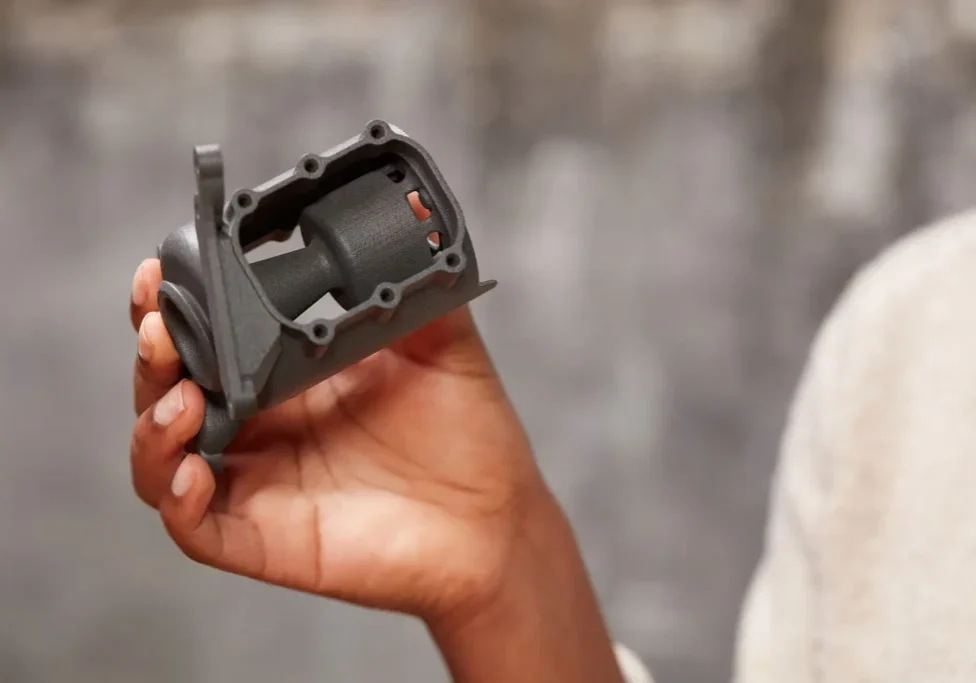 formlabs sls part polishing
