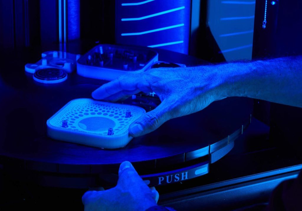Polyjet 3d printer bed