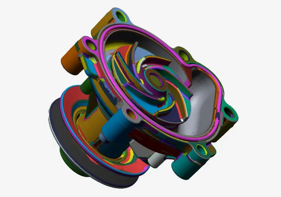scanned cad model